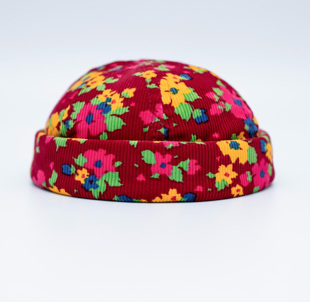 Vintage Style Corduroy Docker Cap