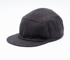 Handcrafted linen 5-panel cap