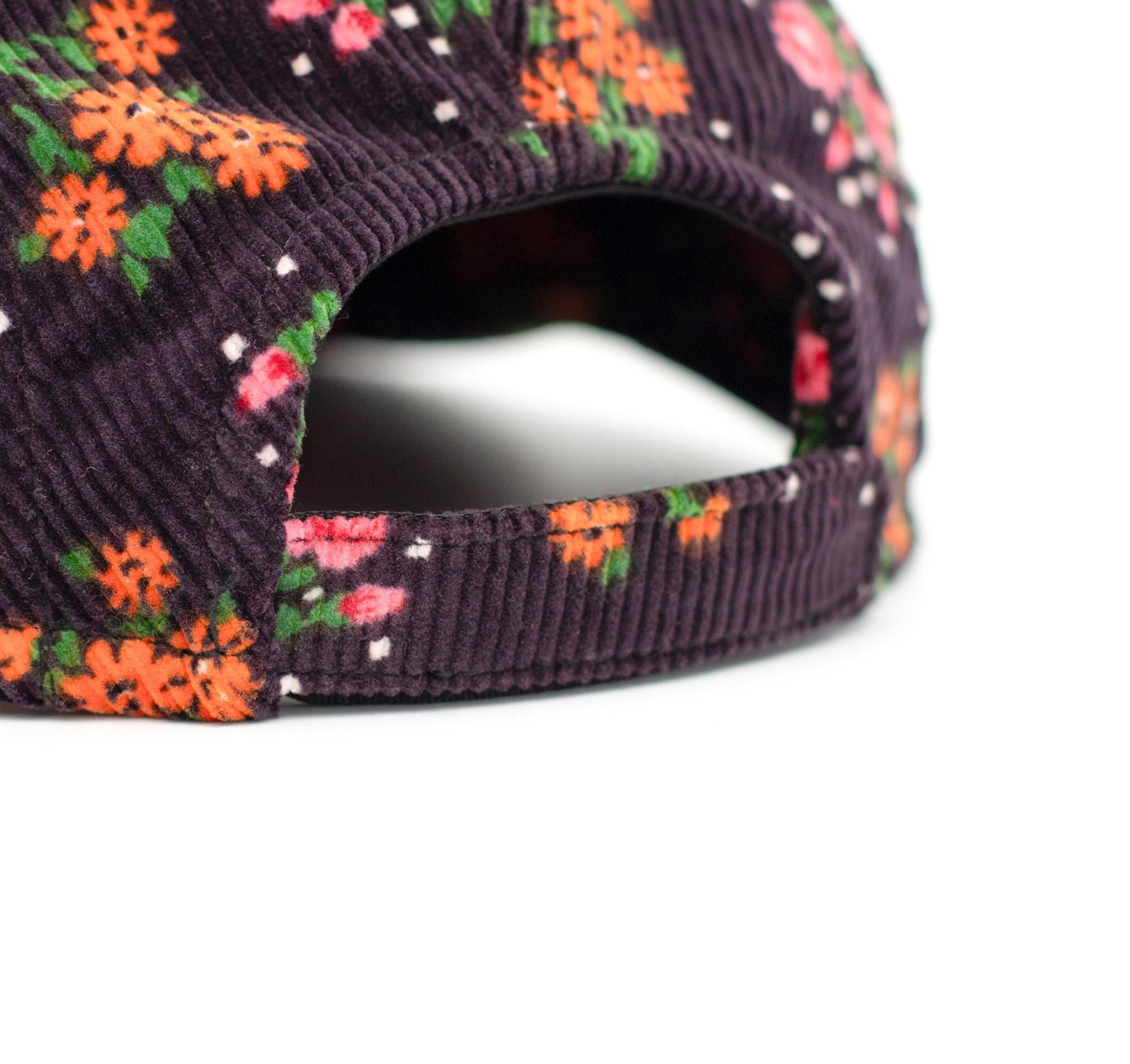 Floral Cord 5-Panel Cap – Limited Drop