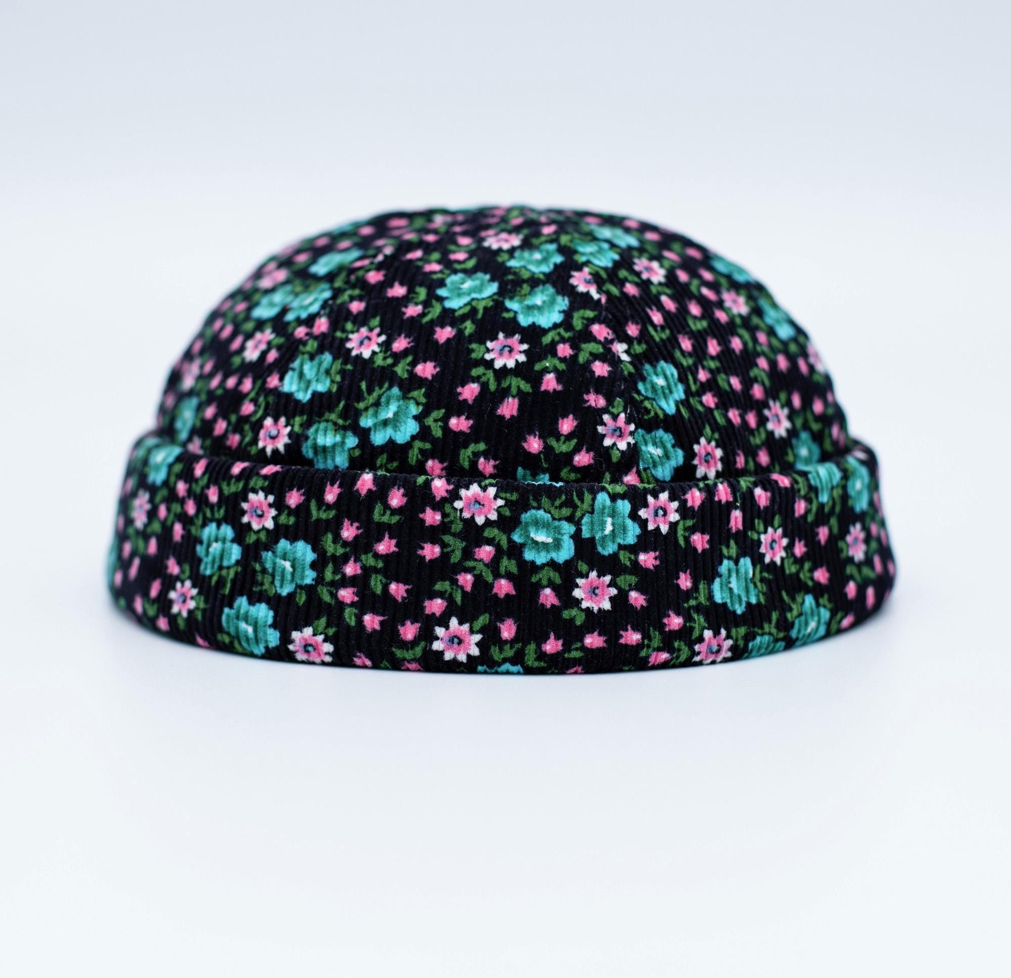 Vintage Style Corduroy Docker Cap