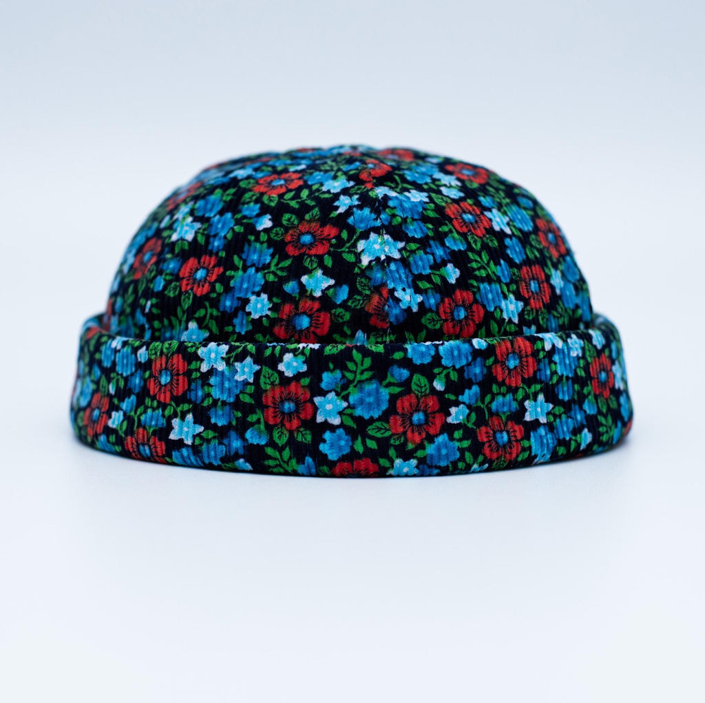 Vintage Style Corduroy Docker Cap