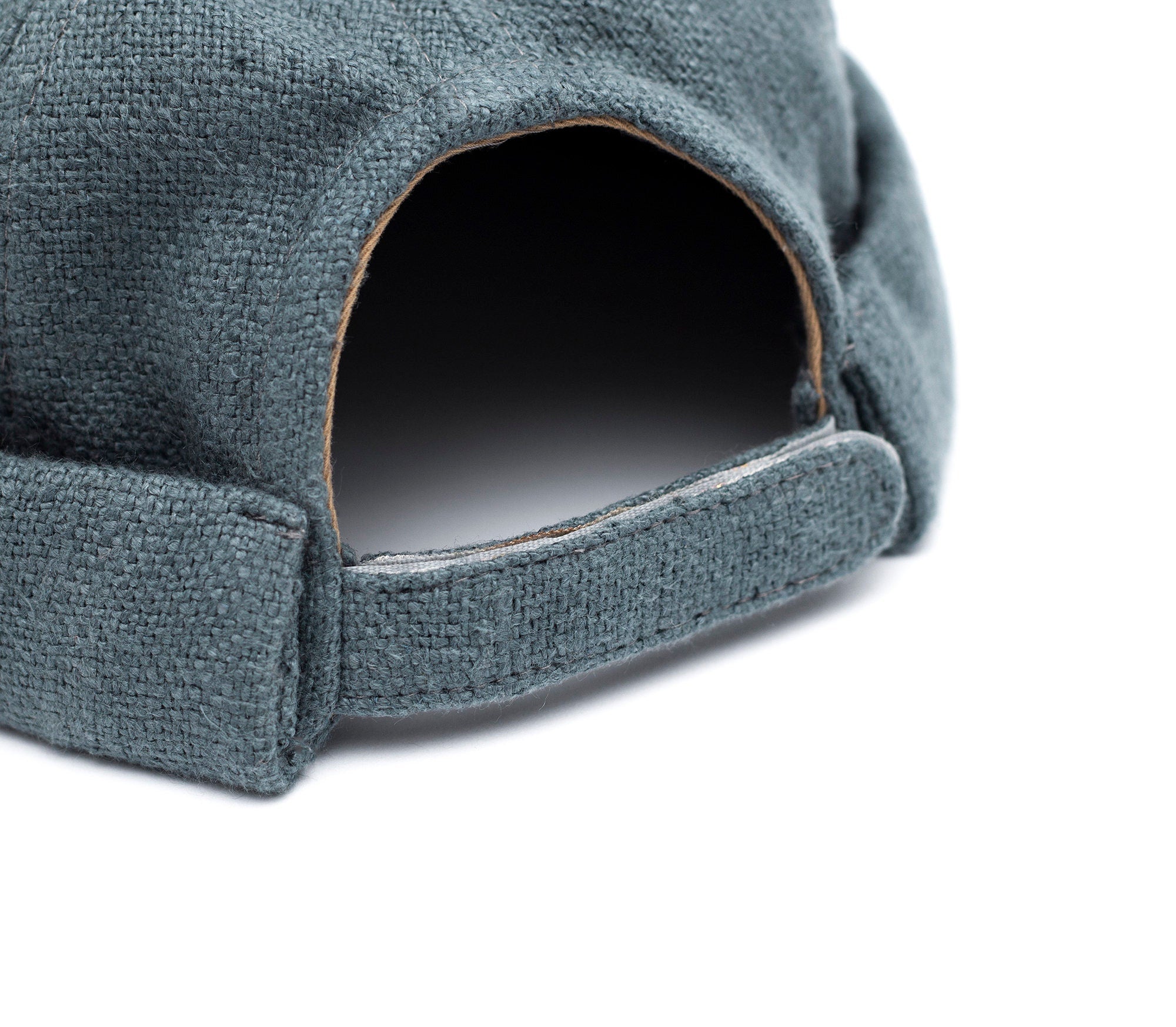 Handcrafted linen docker cap