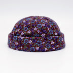 Vintage Style Corduroy Docker Cap