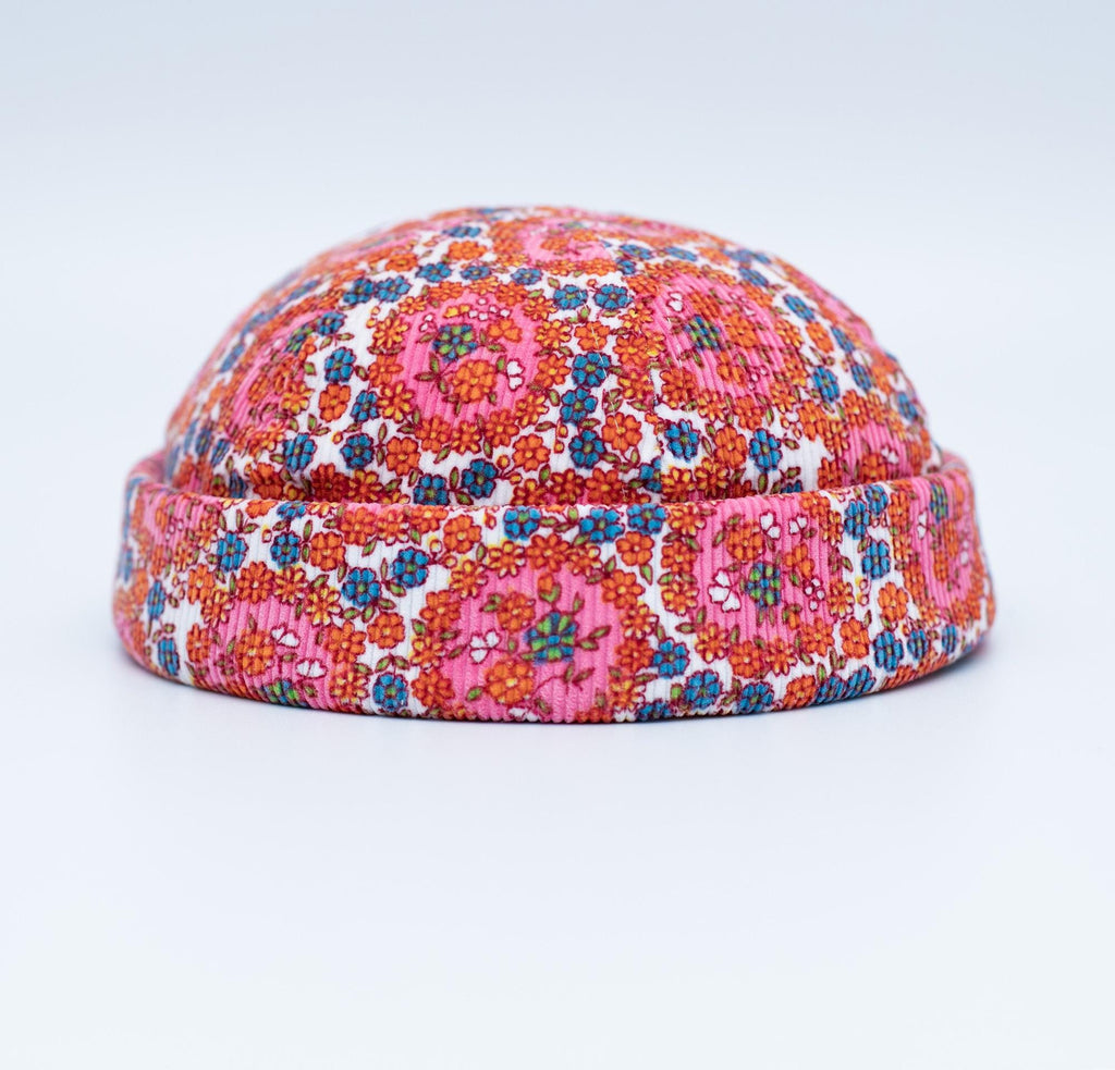 Vintage Style Corduroy Docker Cap