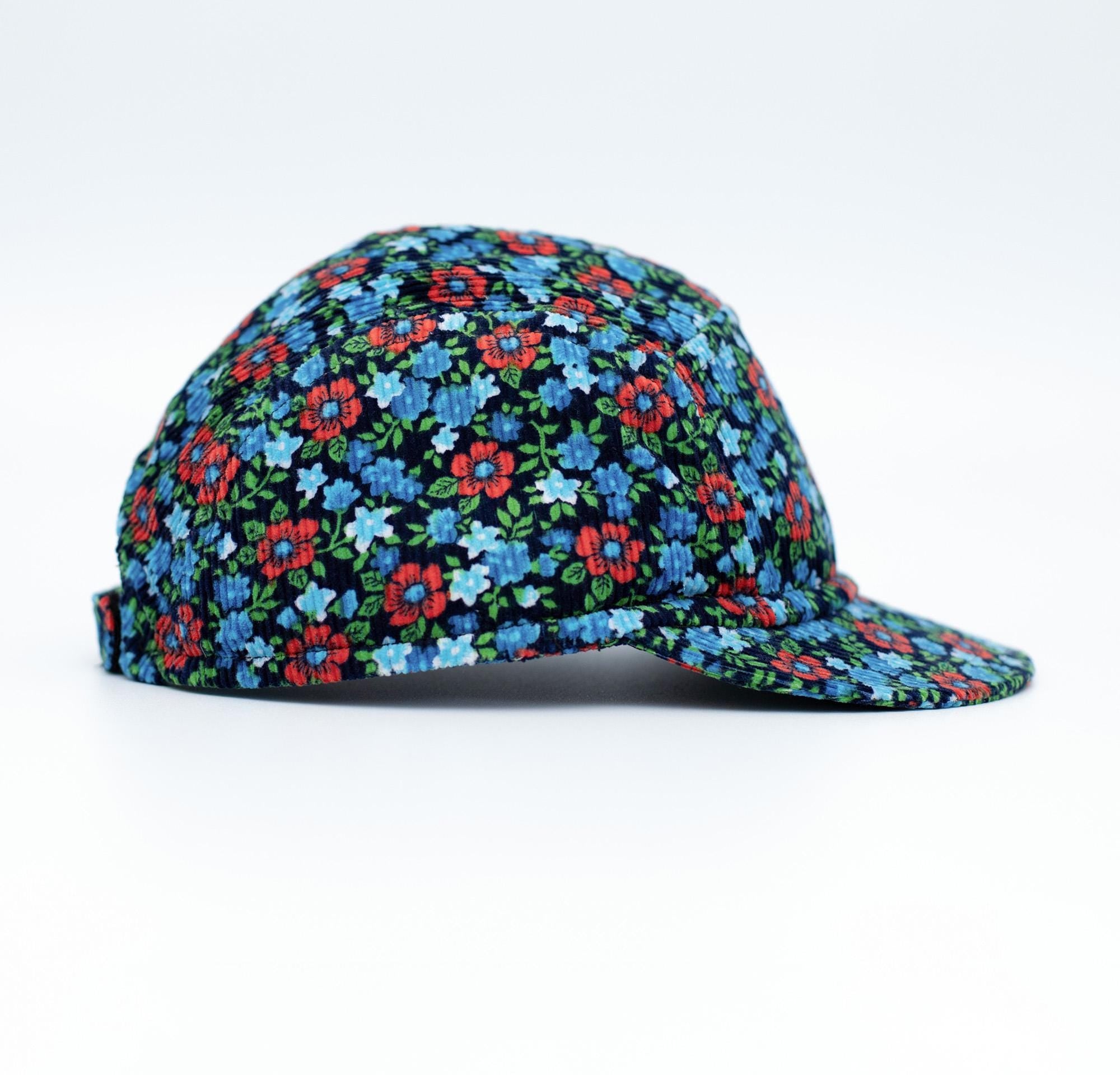 Floral Cord 5-Panel Cap – Limited Drop