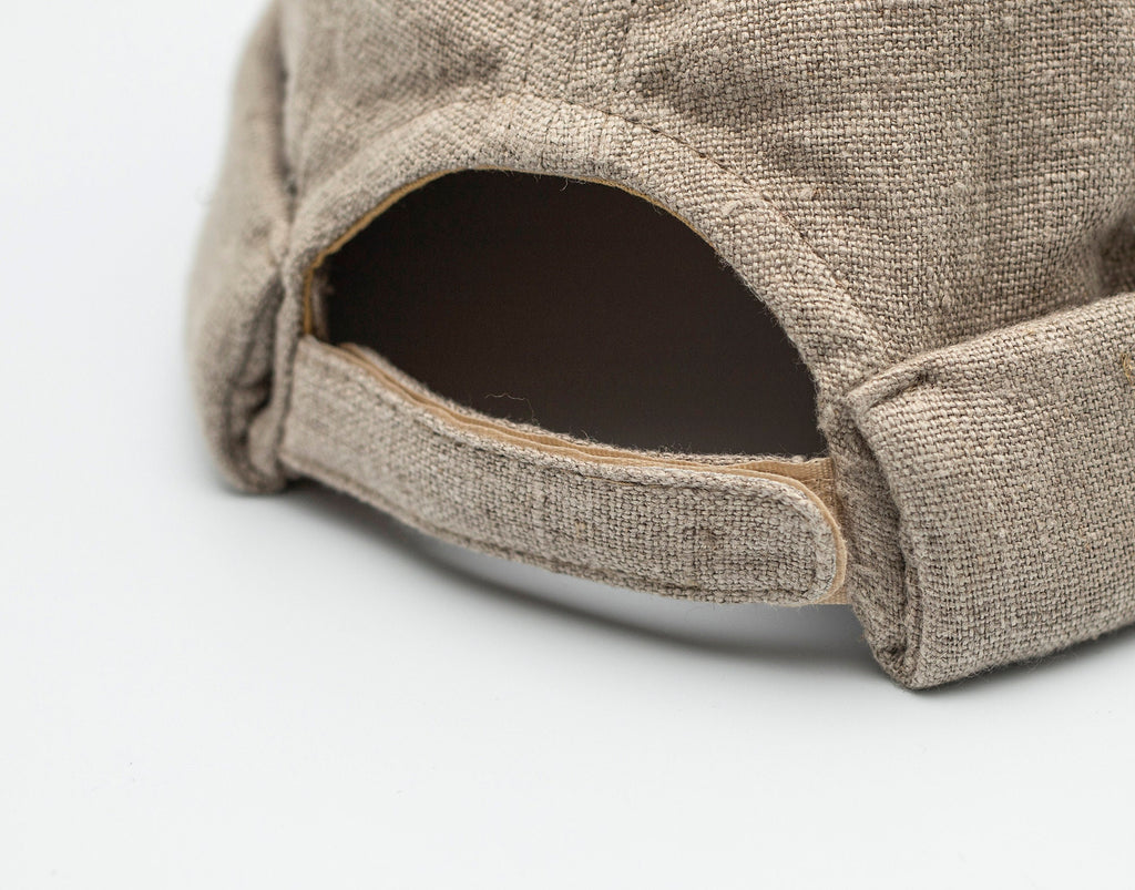 Handcrafted linen docker cap