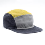 Handcrafted linen 5-panel cap