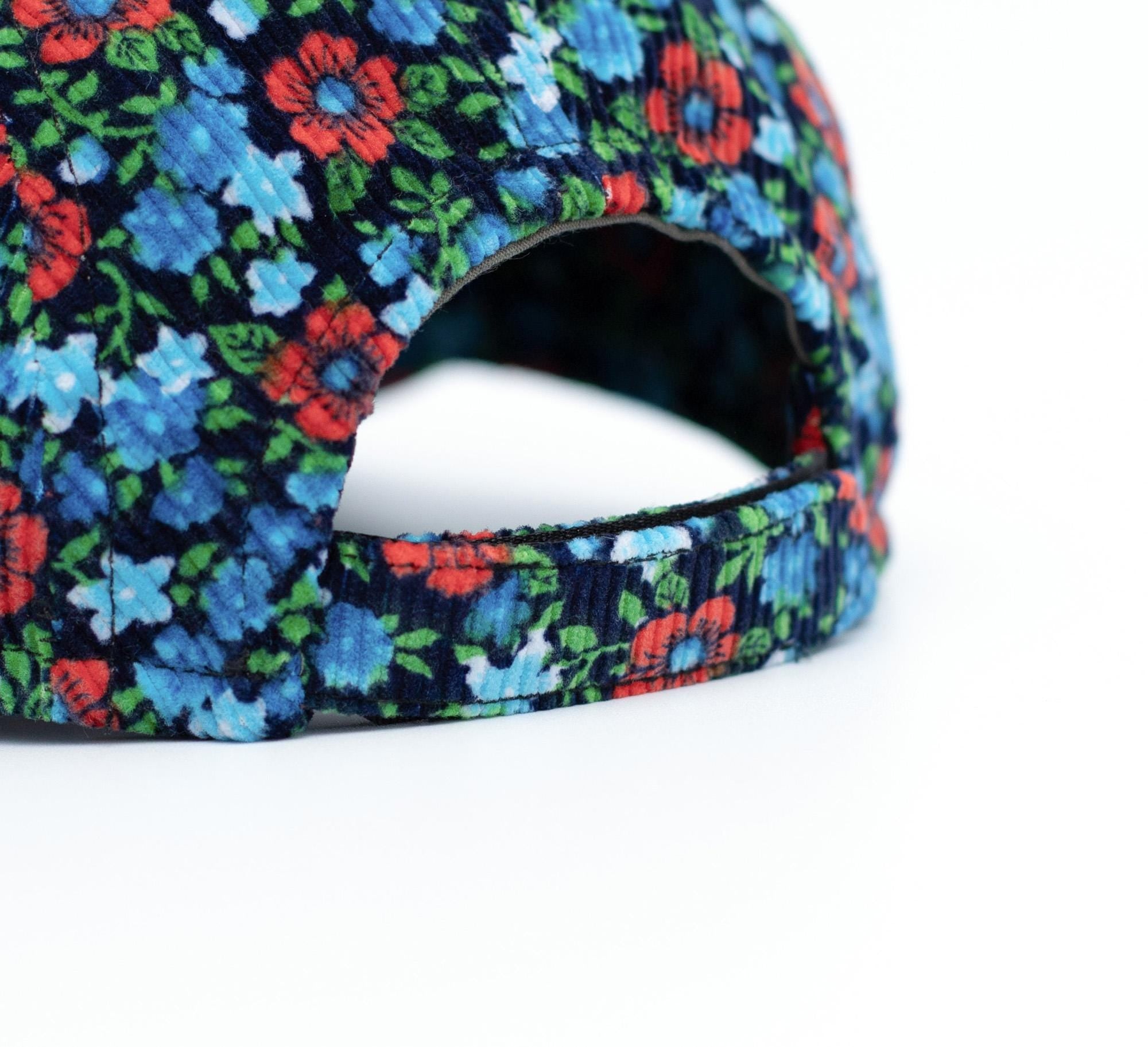 Floral Cord 5-Panel Cap – Limited Drop