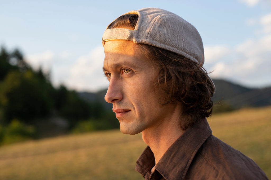 Handcrafted 5 Panel cap with soft brim