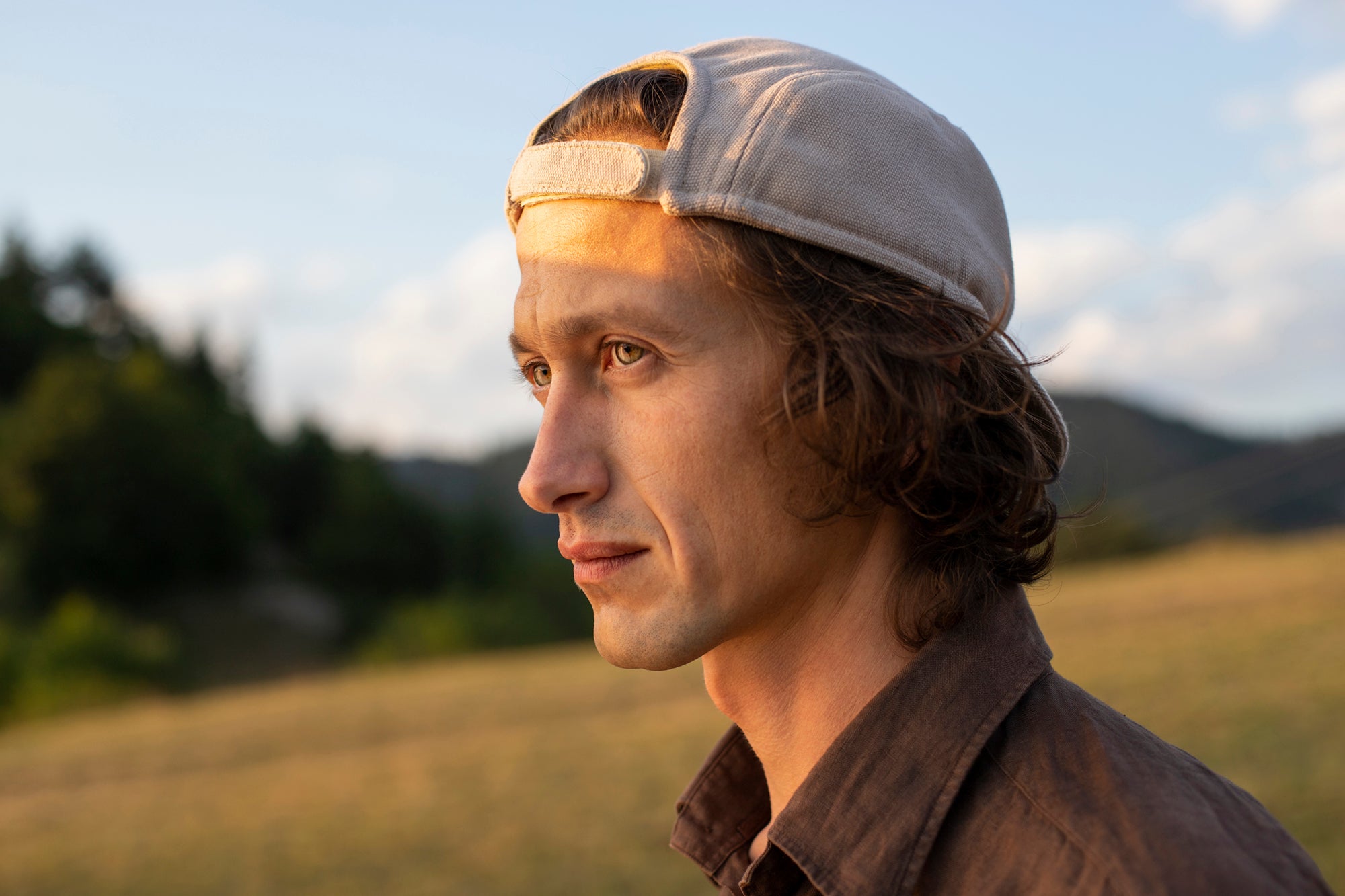 Handcrafted 5 Panel cap with soft brim