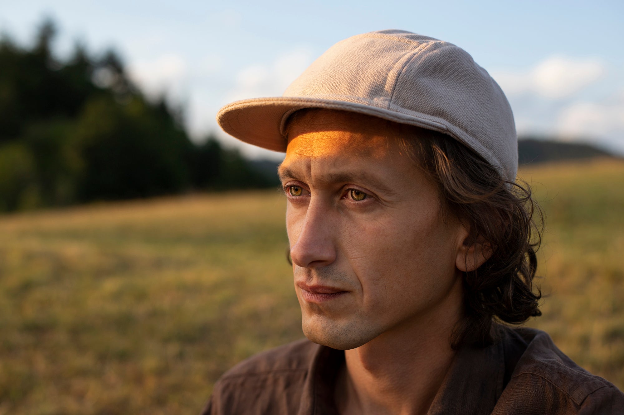 Handcrafted 5 Panel cap with soft brim