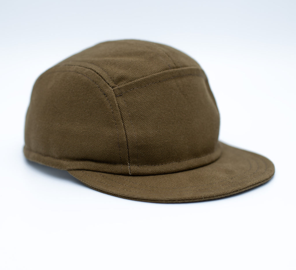 Handcrafted 5 Panel cap with soft brim
