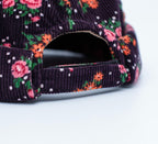 Vintage Style Corduroy Docker Cap with pencil holder