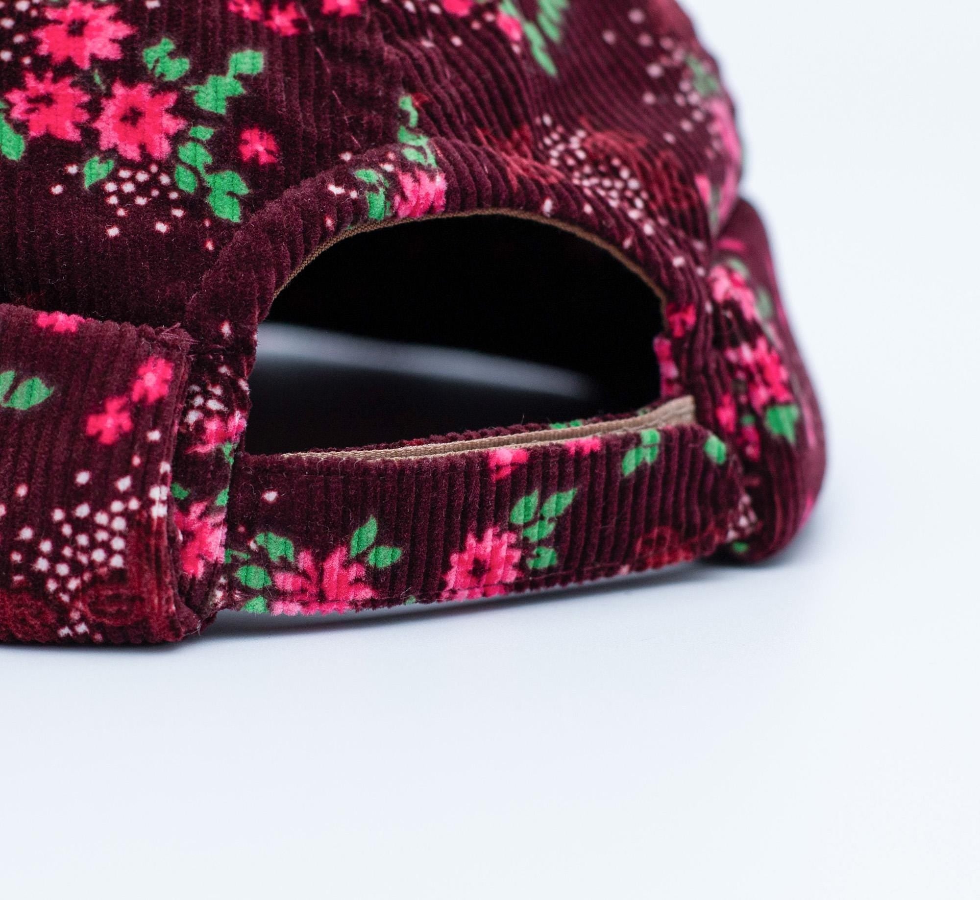 Vintage Style Corduroy Docker Cap