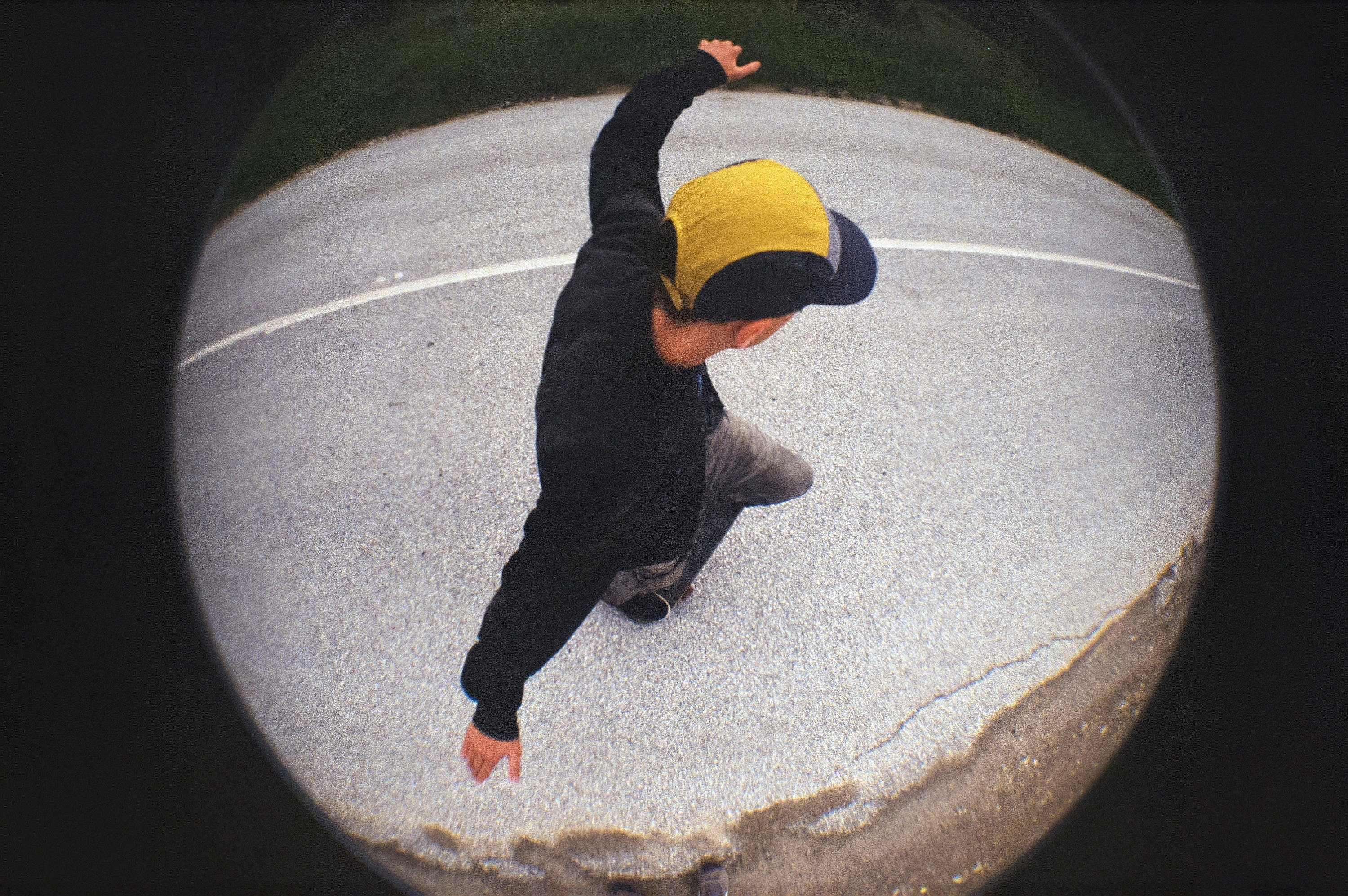 Handcrafted linen 5-panel cap