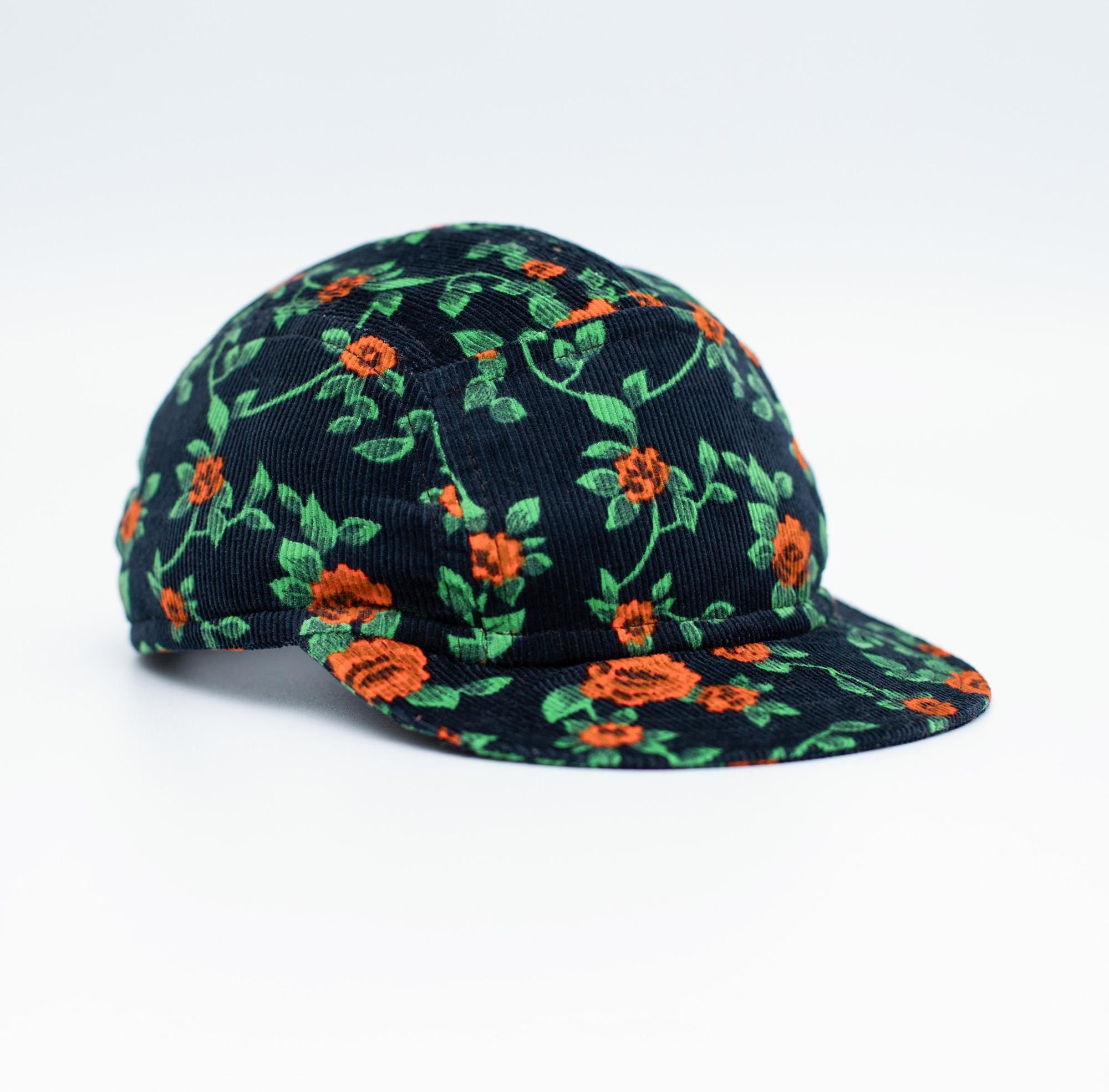 Floral Cord 5-Panel Cap – Limited Drop