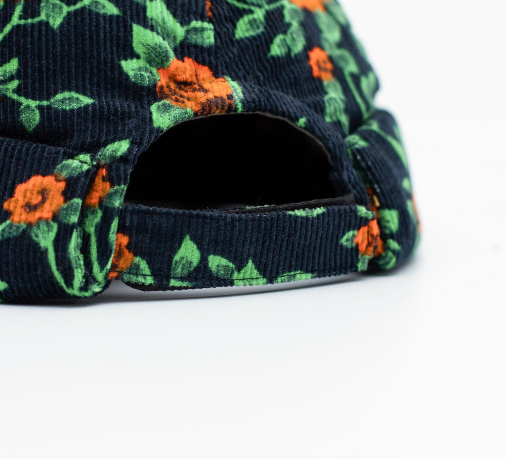 Vintage Style Corduroy Docker Cap