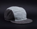Handcrafted 5 panel cap with short and soft brim