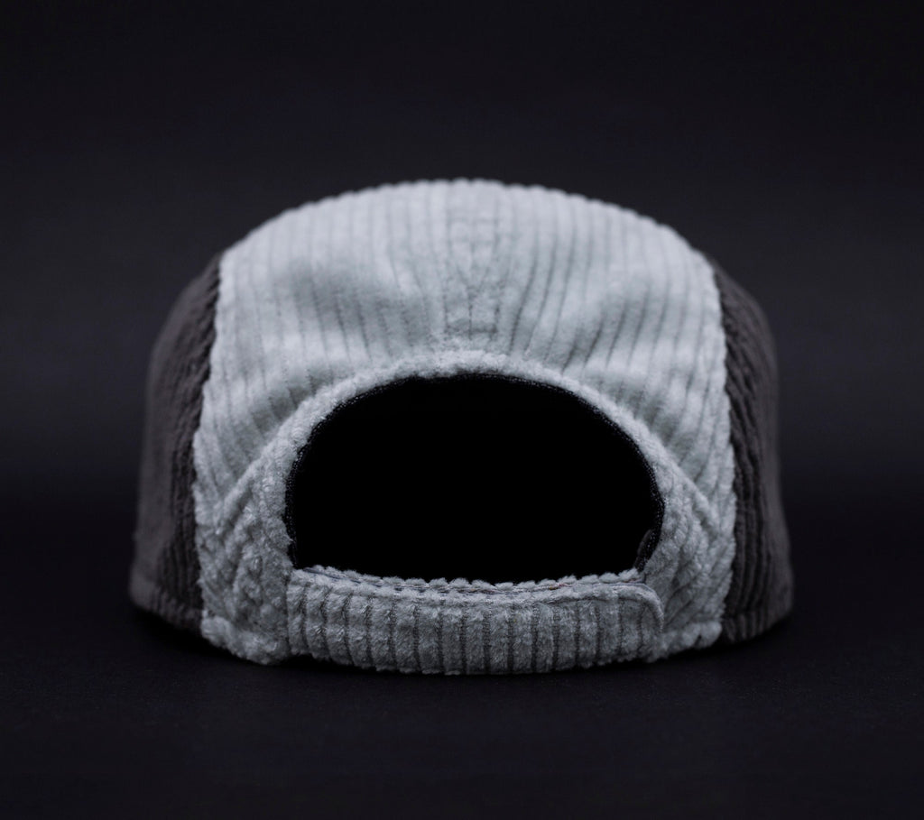 Handcrafted 5 panel cap with short and soft brim