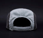 Handcrafted 5 panel cap with short and soft brim