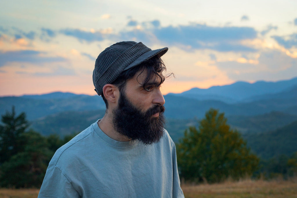 Handcrafted Docker cap with visor