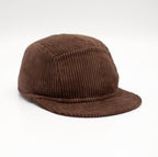 Handcrafted 5 panel cap with short and soft brim