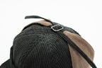 Handcrafted Corduroy Docker hat with Earflaps