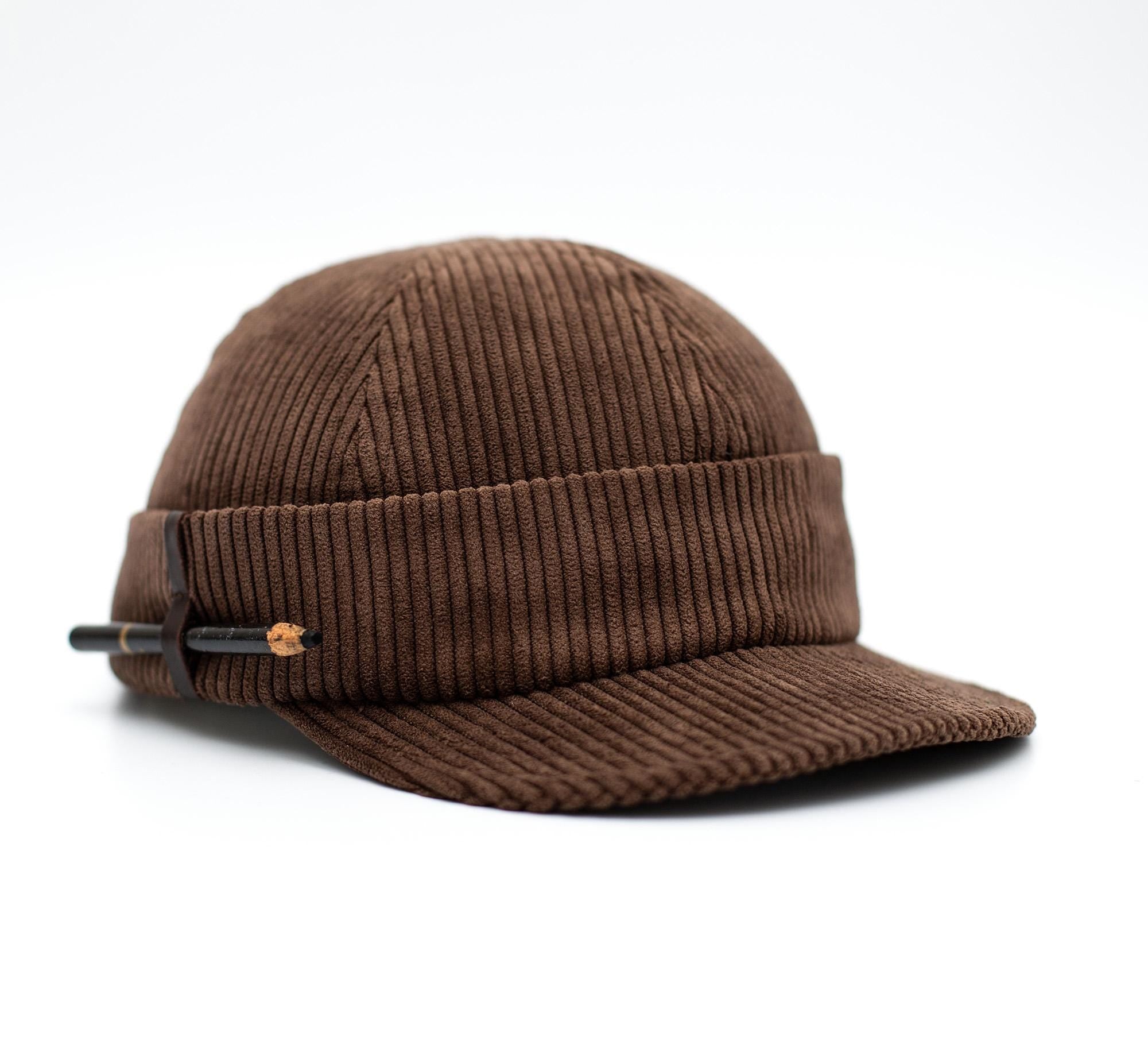 Handcrafted Docker cap with visor