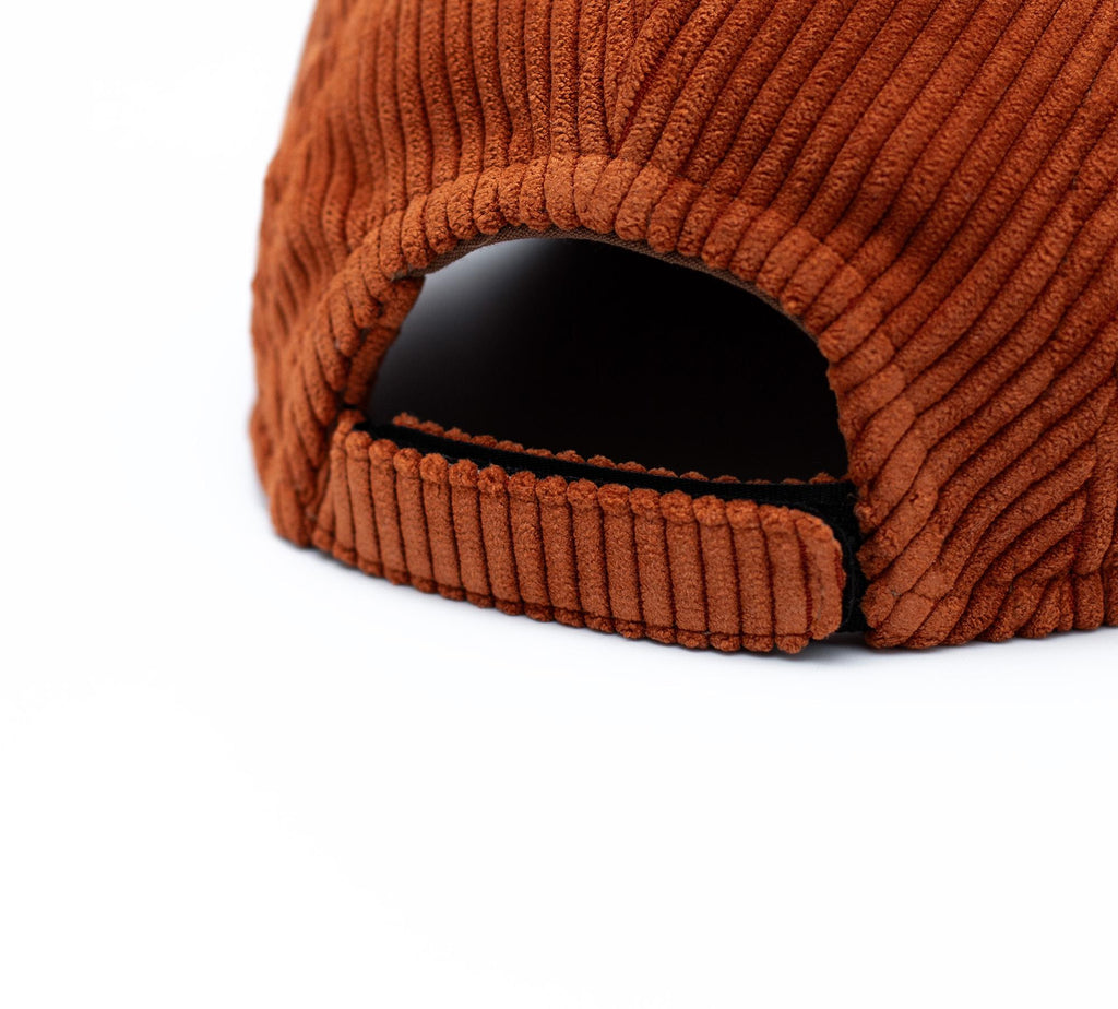 Handcrafted 5 panel cap with short and soft brim