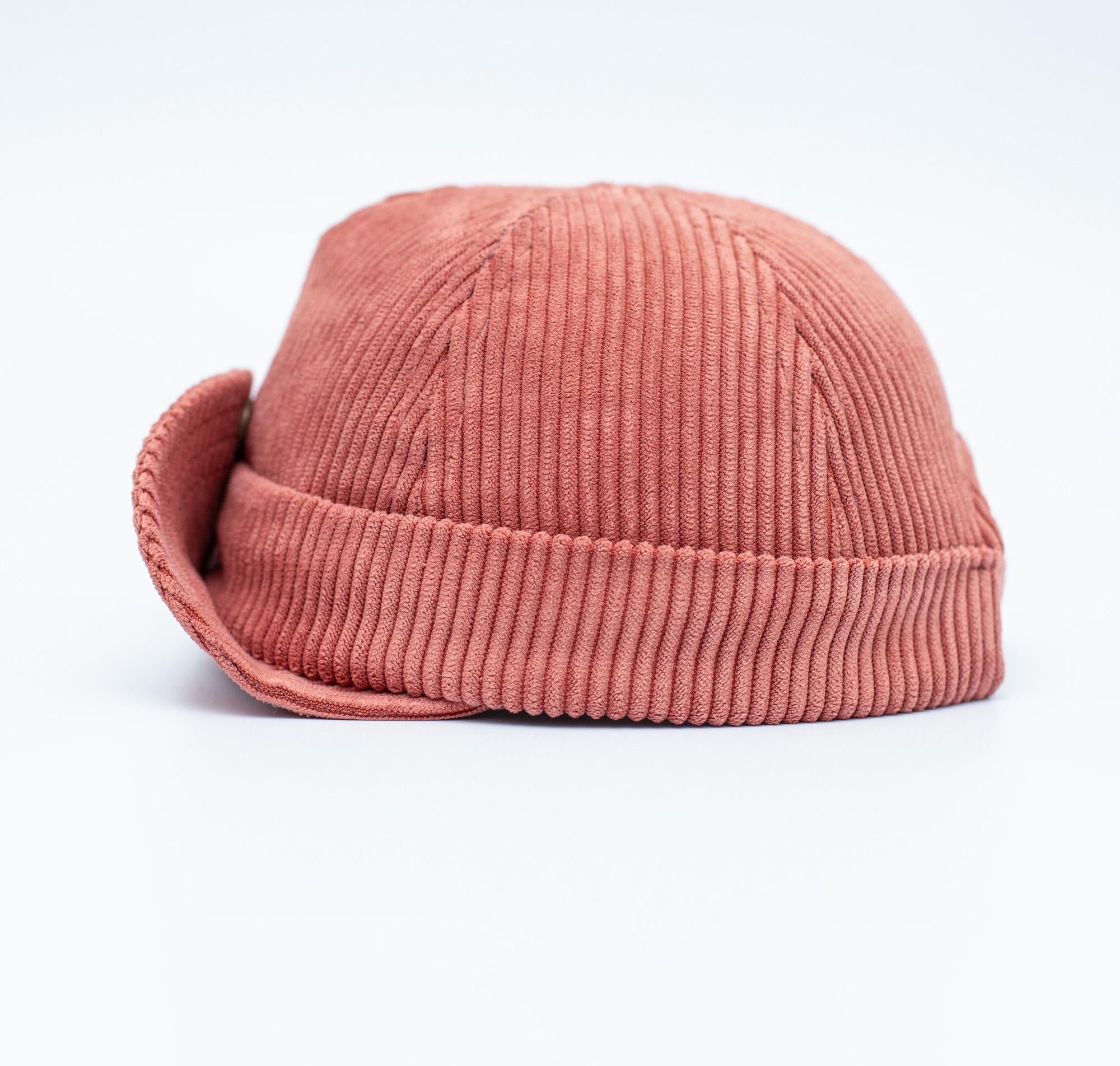 Handcrafted Docker cap with visor