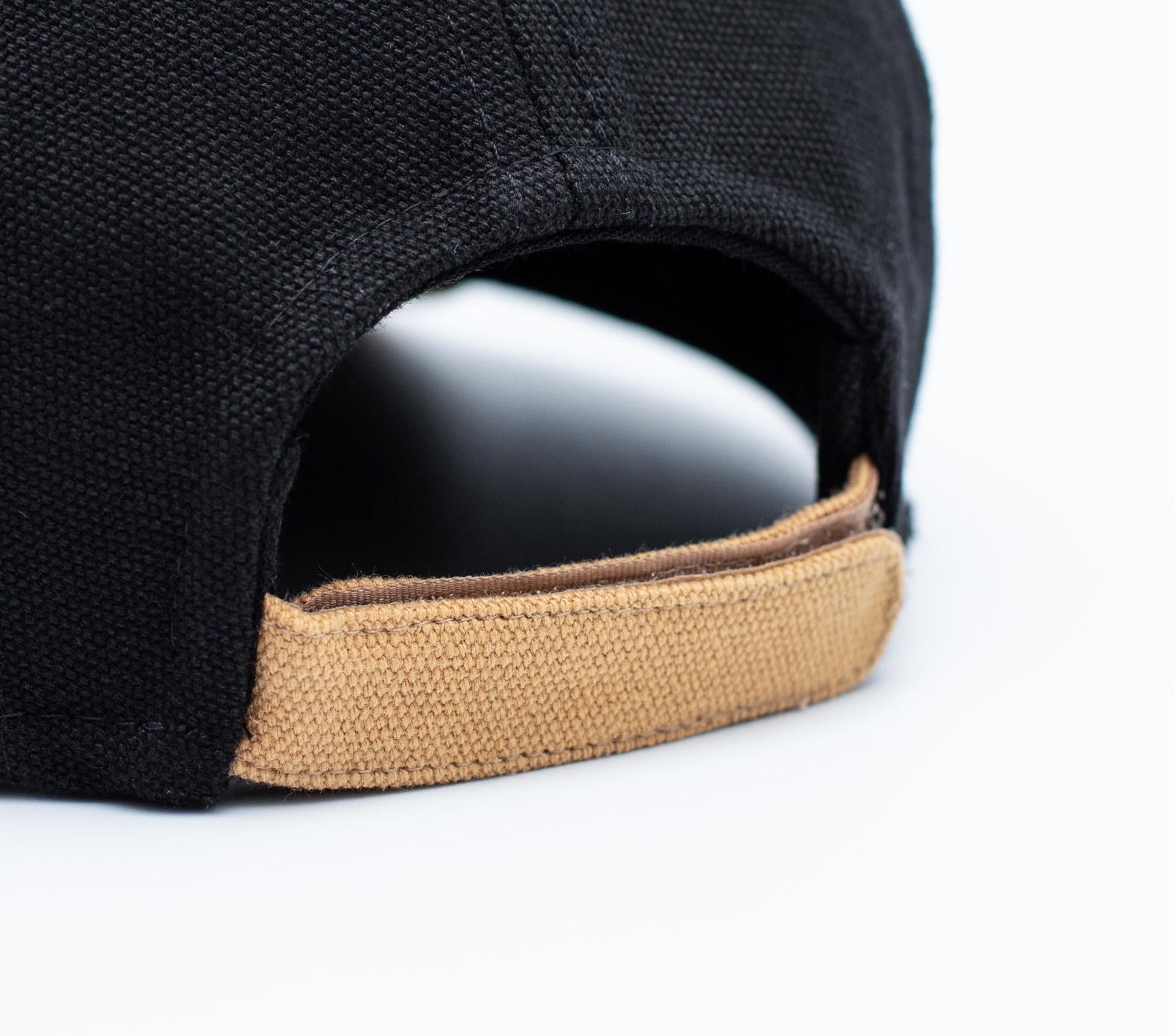 Handcrafted 5 Panel cap with short, soft brim