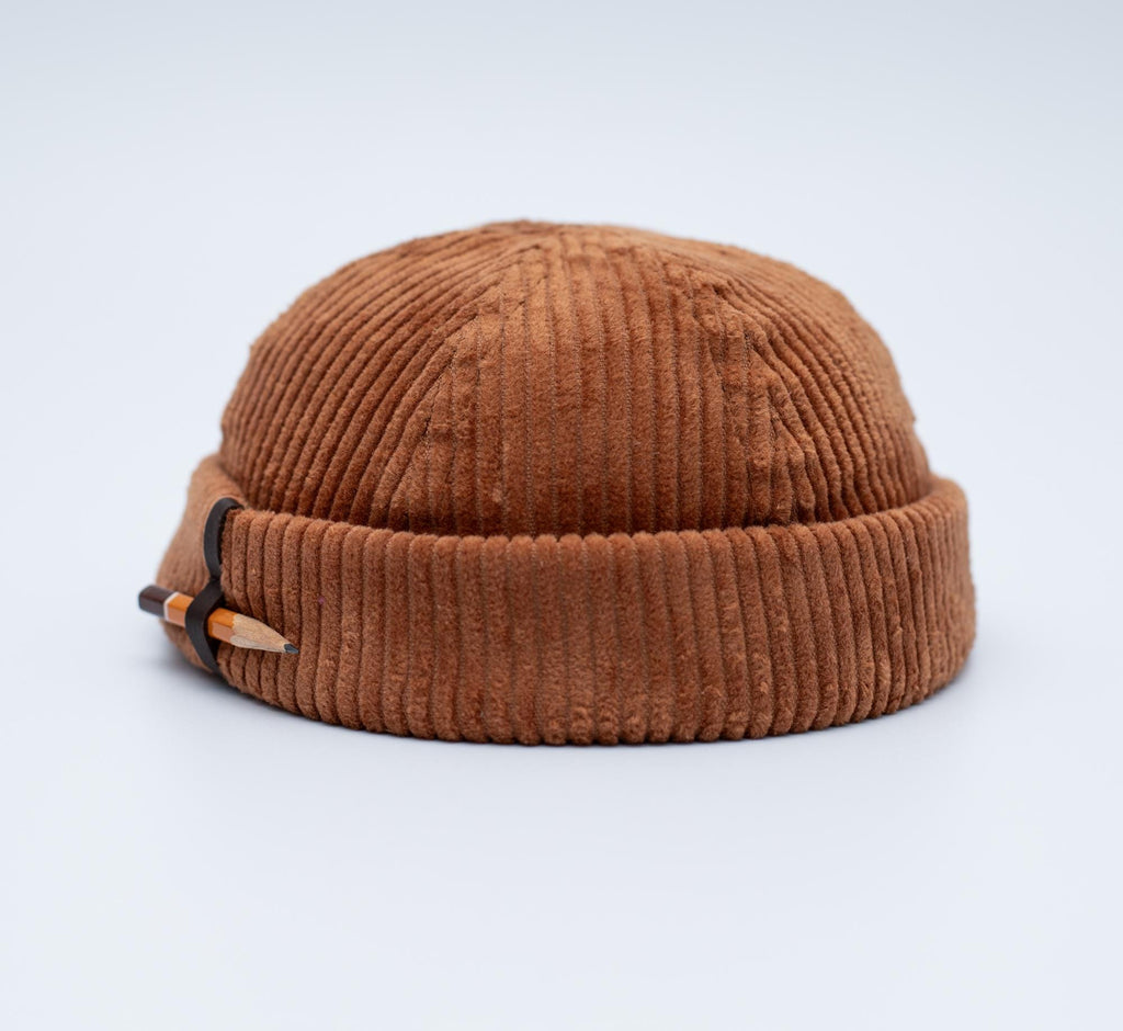 Handcrafted docker cap with pencil holder