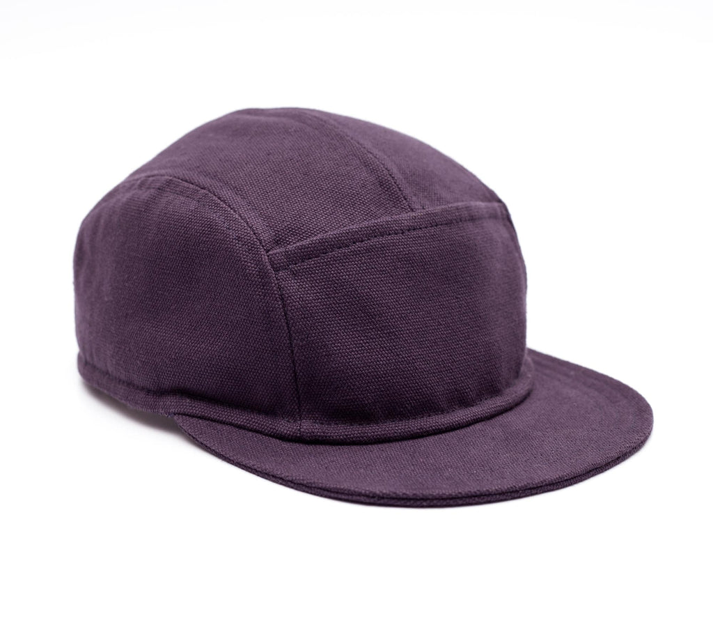 Handcrafted 5 Panel cap with short and soft brim
