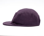 Handcrafted 5 Panel cap with short and soft brim